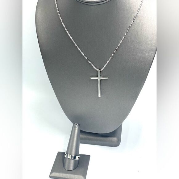 Custom Set - Cross Series Necklace/Ring - Picture 4 of 9